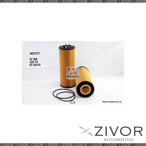 COOPER Oil Filter For Audi Allroad 2.5L V6 TDi 2000-2006 - WCO77  *By Zivor*