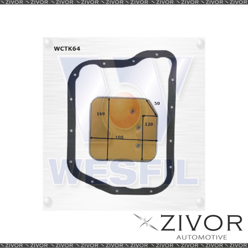 WESFIL Transmission Filter Kit For Rambler REBEL 1970-1971 -WCTK64 *By Zivor*