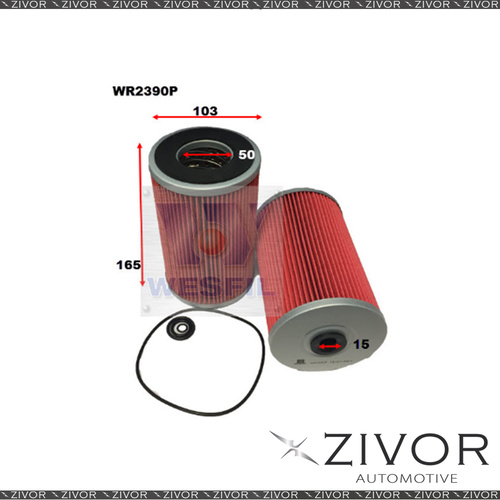 COOPER Oil Filter For Isuzu FTR12 6.5L D 04/87-06/92 - WR2390P  *By Zivor*