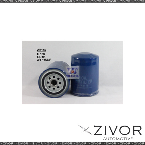 COOPER Oil Filter For Ford Maverick 4.2L D 1988-1993 - WZ115  *By Zivor*