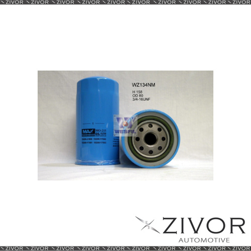 NIPPON MAX Oil Filter For Nissan Urvan 2.2L D 11/80-1983 - WZ134NM  *By Zivor*