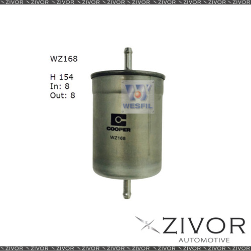 COOPER FUEL Filter For Audi A6 2.8L V6 11/97-2001 -WZ168* By Zivor*