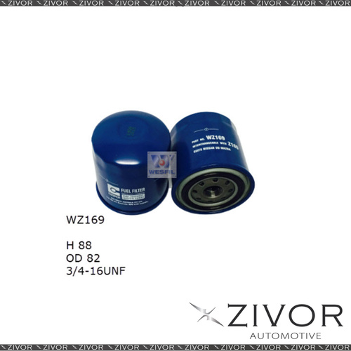 COOPER FUEL Filter For Jeep J10 3.3L D 11/82-1985 -WZ169* By Zivor*