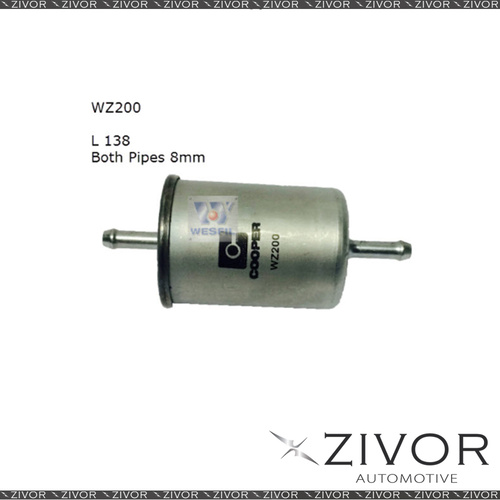 COOPER FUEL Filter For Holden Berlina 3.8L V6 1989-1997 -WZ200* By Zivor*