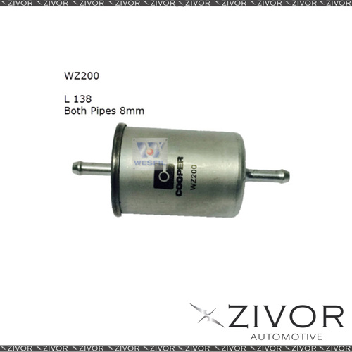COOPER FUEL Filter For Holden Astra 1.8L 09/96-09/98 -WZ200* By Zivor*