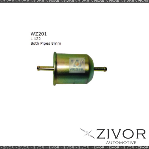 COOPER FUEL Filter For Nissan NX, NX-R Coupe 2.0L 10/91-1997 -WZ201* By Zivor*