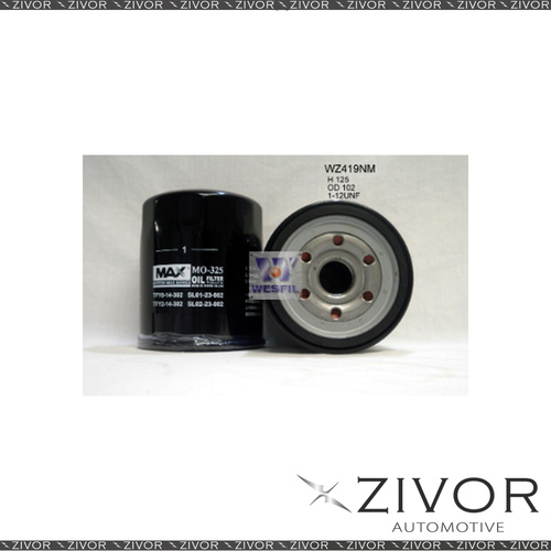 NIPPON MAX Oil Filter For Ford Trader 3.5L D 1984-1989 - WZ419NM  *By Zivor*