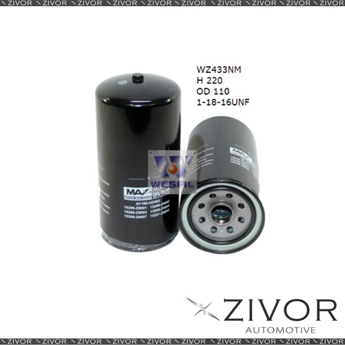 Oil Filter For International NN11673500 56..79LL, N1650 5.7L, 1983-1991-WZ433NM