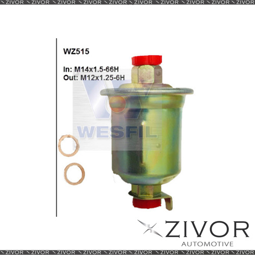 COOPER FUEL Filter For Mitsubishi Lancer 1.8L 07/96-09/04 -WZ515* By Zivor*