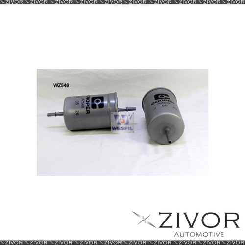 COOPER FUEL Filter For Volvo S60 2.3L T5 01/01-05/03 -WZ548* By Zivor*