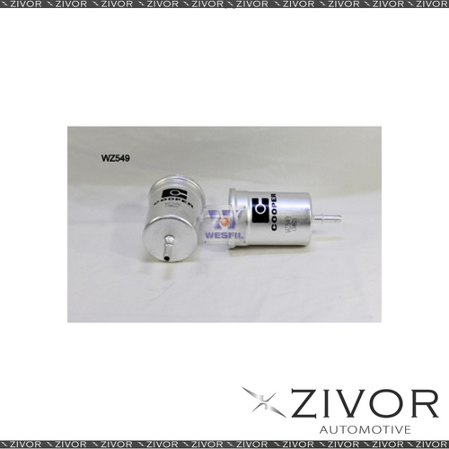 COOPER FUEL Filter For Renault Clio 1.4L 12/01-08/08 -WZ549* By Zivor*