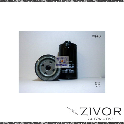 NIPPON MAX Oil Filter For Perkins Engine 4/270, 4/300, A4/300, A4/318 - WZ54NM