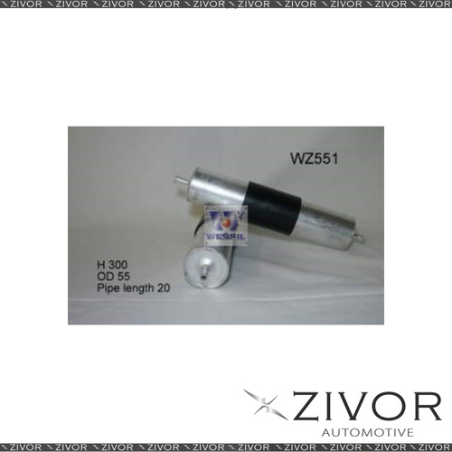 COOPER FUEL Filter For BMW 735i 3.5L V8 08/96-12/00 -WZ551* By Zivor*