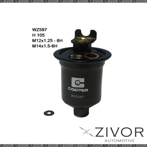 COOPER FUEL Filter For Lexus LS400 4.0L V8 11/94-11/00 -WZ597* By Zivor*
