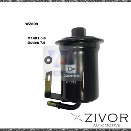 New COOPER FUEL Filter For Toyota Landcruiser 4.7L V8 06/98-10/07 -WZ599