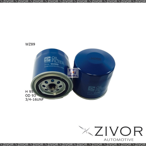 COOPER Oil Filter For Toyota Dyna 2.2L 11/86-07/91 - WZ89A  *By Zivor*