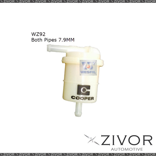 COOPER FUEL Filter For Nissan 260Z 2.6L 08/73-1978 -WZ92* By Zivor*