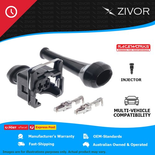 New RACEWORKS 2 Pin Quick Release Connector (Loose) 2 Yrs Warranty CPS-035