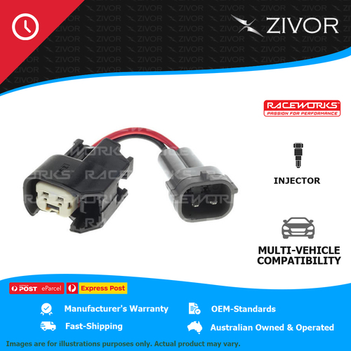 New RACEWORKS Adapter Uscar Injector - Denso Harness (Wired) CPS-112