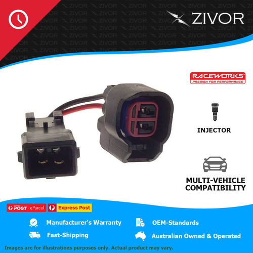 New RACEWORKS Injector Adapter – Bosch Harness – Uscar Injector (Wired) CPS-162