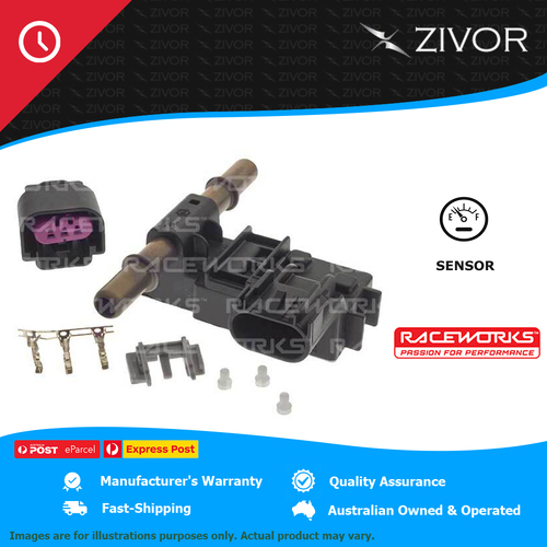 New RACEWORKS Flex Fuel Sensor Suits 3/8 Quick Connect Adapters FSA-023