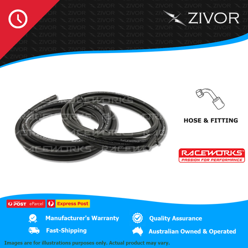 New RACEWORKS Push Lok E85 Hose An-5 10 Metres 2 Yrs Warranty RWH-400-05-10M