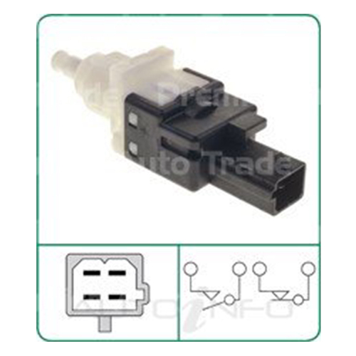 New PAT PREMIUM 4 Pin Stop Light Switch For ABARTH 595 SLS-054