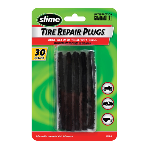 New SLIME Tyre Repair Plugs - 30Pk Brown Odourless 100mm each 1031-A