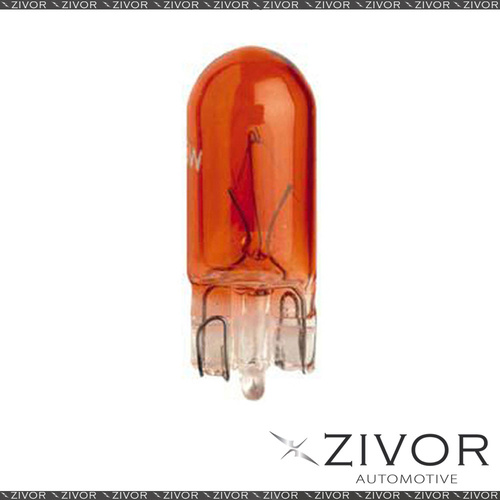 New NARVA 12V 5W AMBER T10 WEDGE B Globe-47510BL For Smart-Roadster 