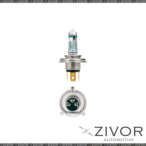 NARVA GLOBE H4 12V 60/55W BLUE PLUS 110 Globe-48532BL2 For Audi-A4 *By Zivor*