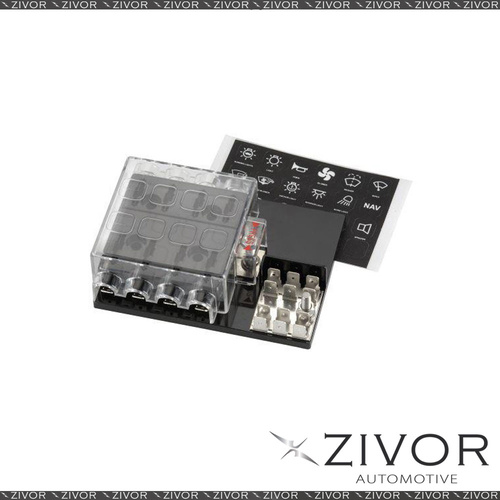 New NARVA Fuse Block ATS With Ground 8 Way 54442 *By Zivor*