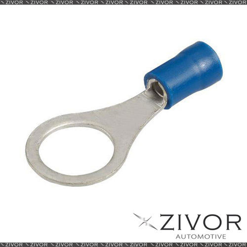 New NARVA Terminal Ring Blue 9.5mm (100Pk) 56183