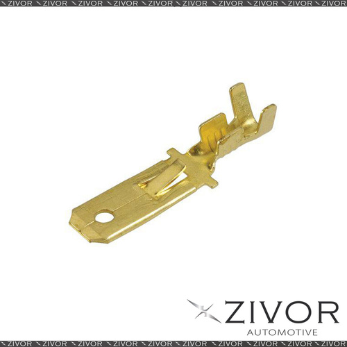 New NARVA Terminal Male Blade Non Insulated 6.3mm (100Pk) 56220