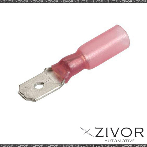 New NARVA Terminal Male Blade Red 6.3mm (50Pk) 56320 *By Zivor*