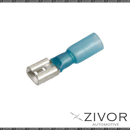 New NARVA Terminal Female Blade Blue 6.3mm (50Pk) 56330