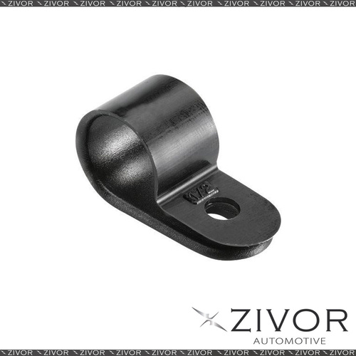 New NARVA Cable Clamp P/Clips Plastic 12.7mm (100Pk) 56585