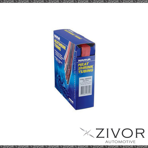 New NARVA Heatshrink 19mm x 5m Red 56642/5