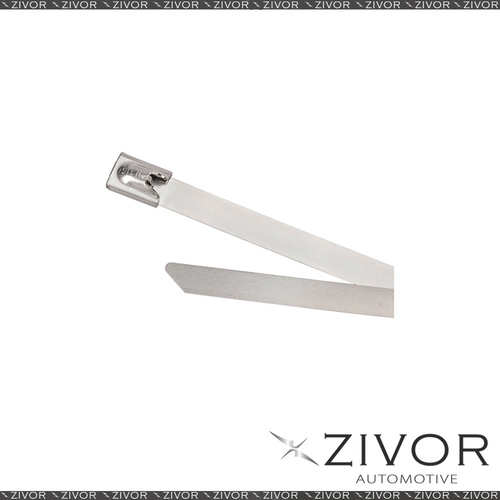 New NARVA Stainless Steel Cable Tie 4.6x201mm (50Pk) 56822 *By Zivor*