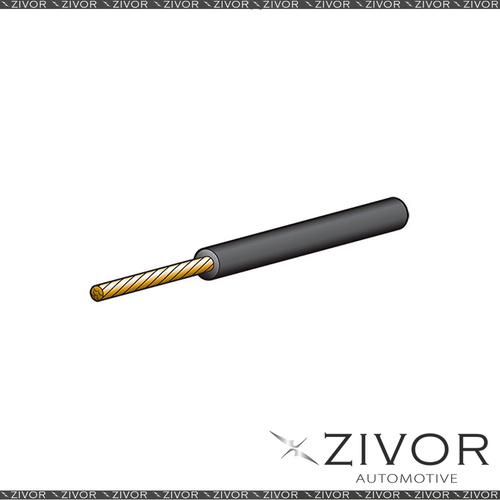 New NARVA Auto Cable 5A 2.5mm x 30m Black 5812-30BK *By Zivor*