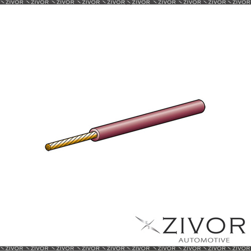 New NARVA Auto Cable 5A 2.5mm x 30m Brown 5812-30BN *By Zivor*