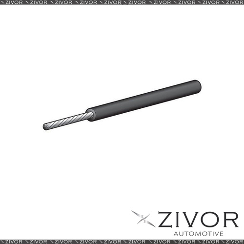 New NARVA Cable Marine Single Core 4A 2mm x 30m Black 5812M-30BK