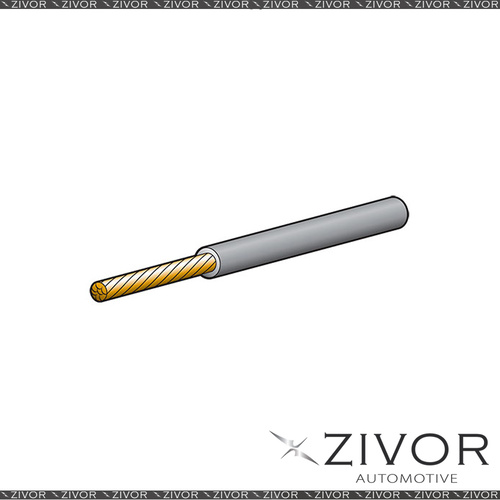 New NARVA Auto Cable 10A 3mm x 30m Grey 5813-30GY *By Zivor*
