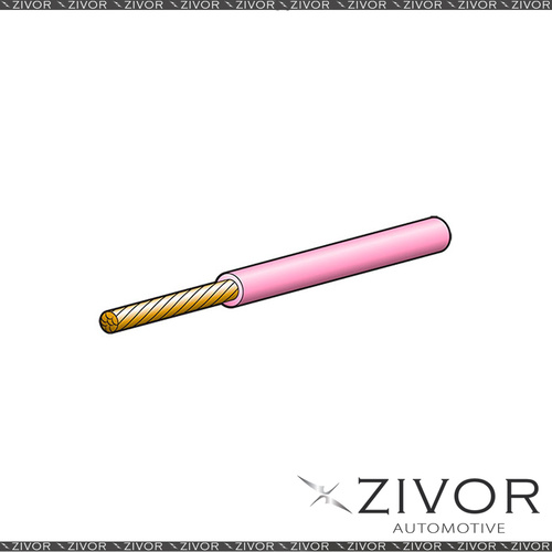 New NARVA Auto Cable 10A 3mm x 30m Pink 5813-30PK