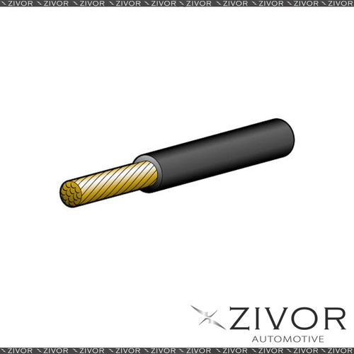 New NARVA Auto Cable 25A 5mm x 30m Black 5815-30BK