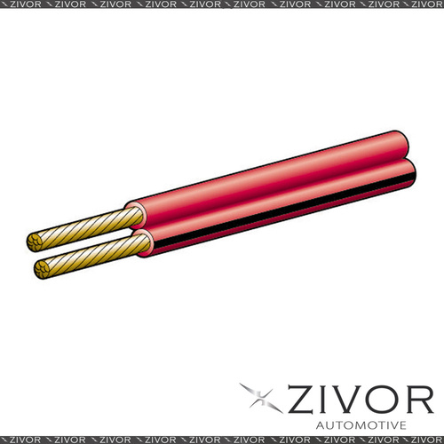 New NARVA Cable Figure 8 10A 3mm x 30m Red/Black 5823-30F8