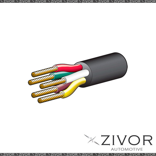 New NARVA 5 Core Trailer Wire 2.5mm x 6m 5852-6TC *By Zivor*
