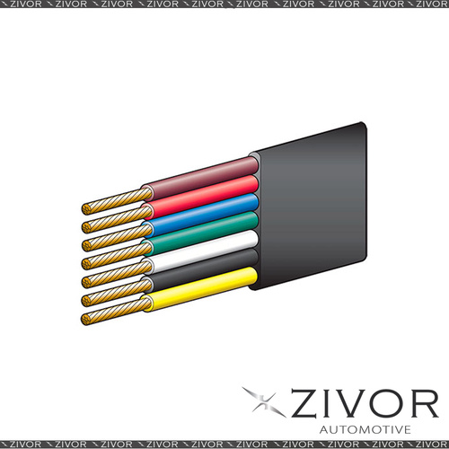 New NARVA 7 Core Trailer Cable Flat 2.5mm x 30m 5872-30FTC *By Zivor*