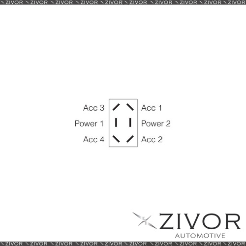 New NARVA Switch Toggle HD Sealed 12/24V On Off On 60294BL *By Zivor*