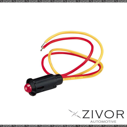 New NARVA LED Pilot Light 12V Red Pre Wired 62075BL *By Zivor*