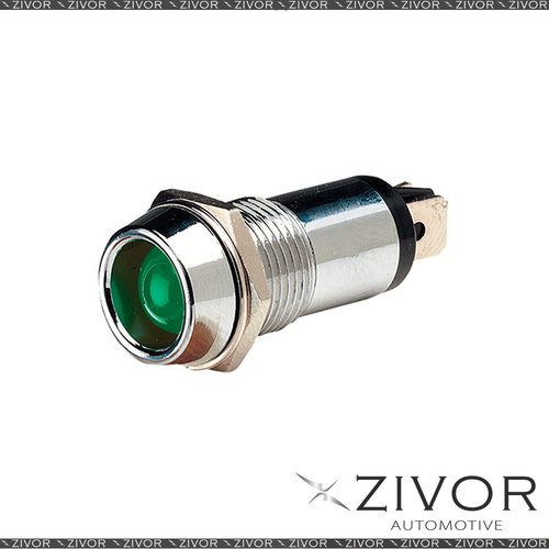 New NARVA Pilot Lamp 24V Chrome/Green 62096BL *By Zivor*